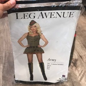 🎃 HALLOWEEN COSTUME 🎃 Army girl small